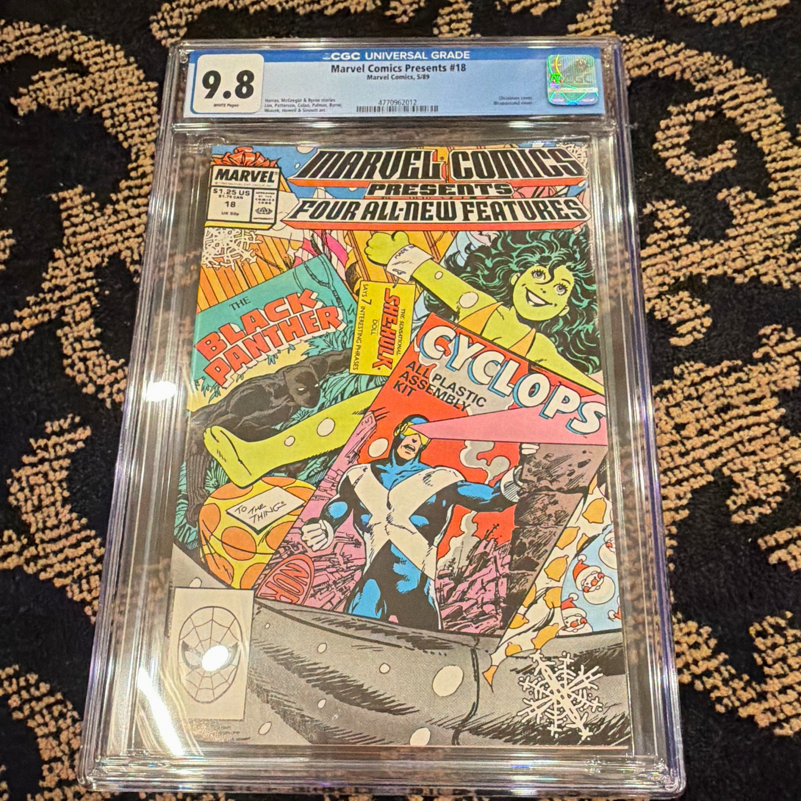 Marvel Comics Presents #18 CGC 9.8 (1989) Marvel Comics Black Panther