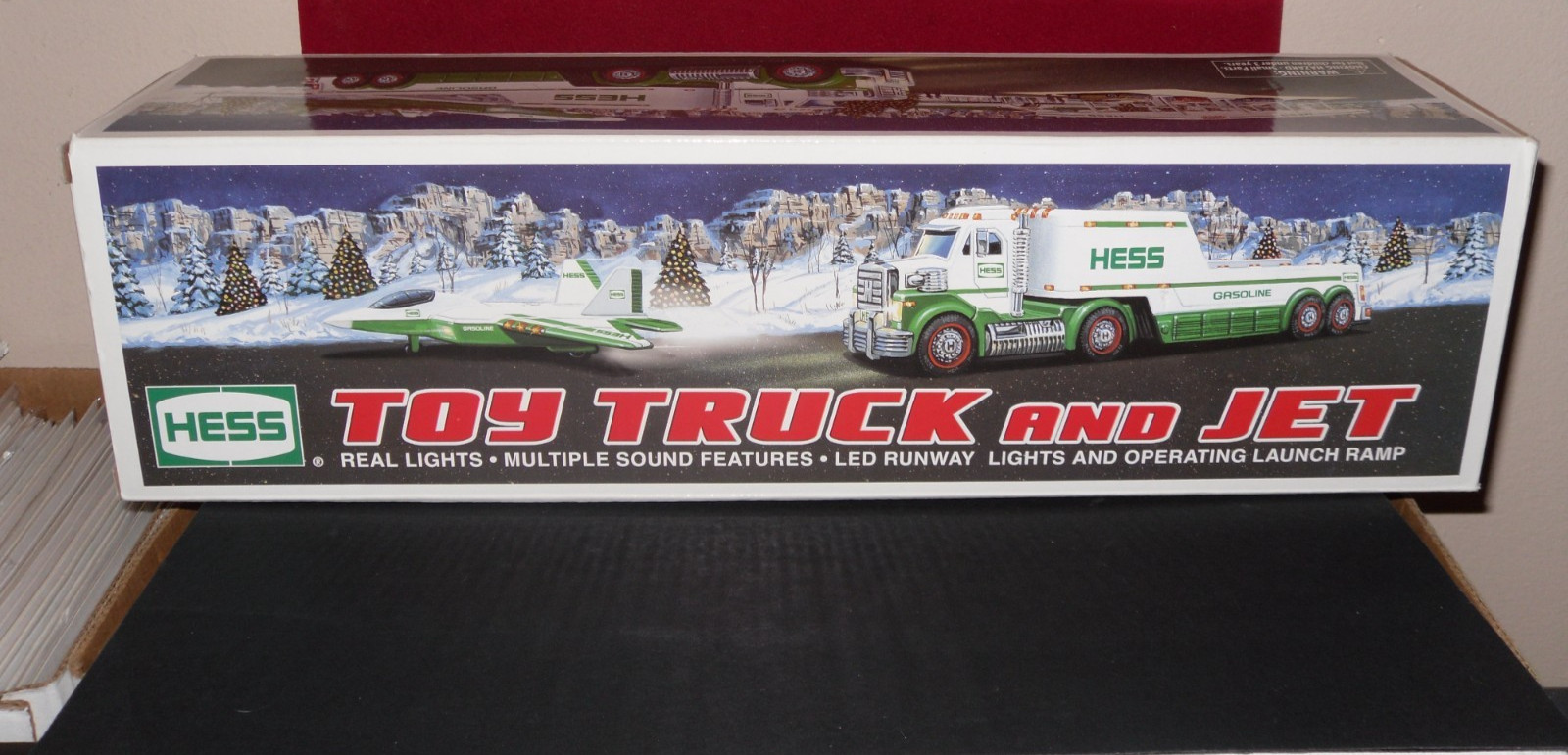 2010 Hess Toy Truck and Jet with Lights and Sound New in Original Box
