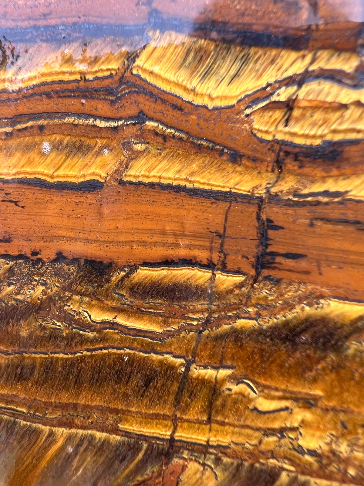 Very Cool Australian Tiger Iron Slab - 78g