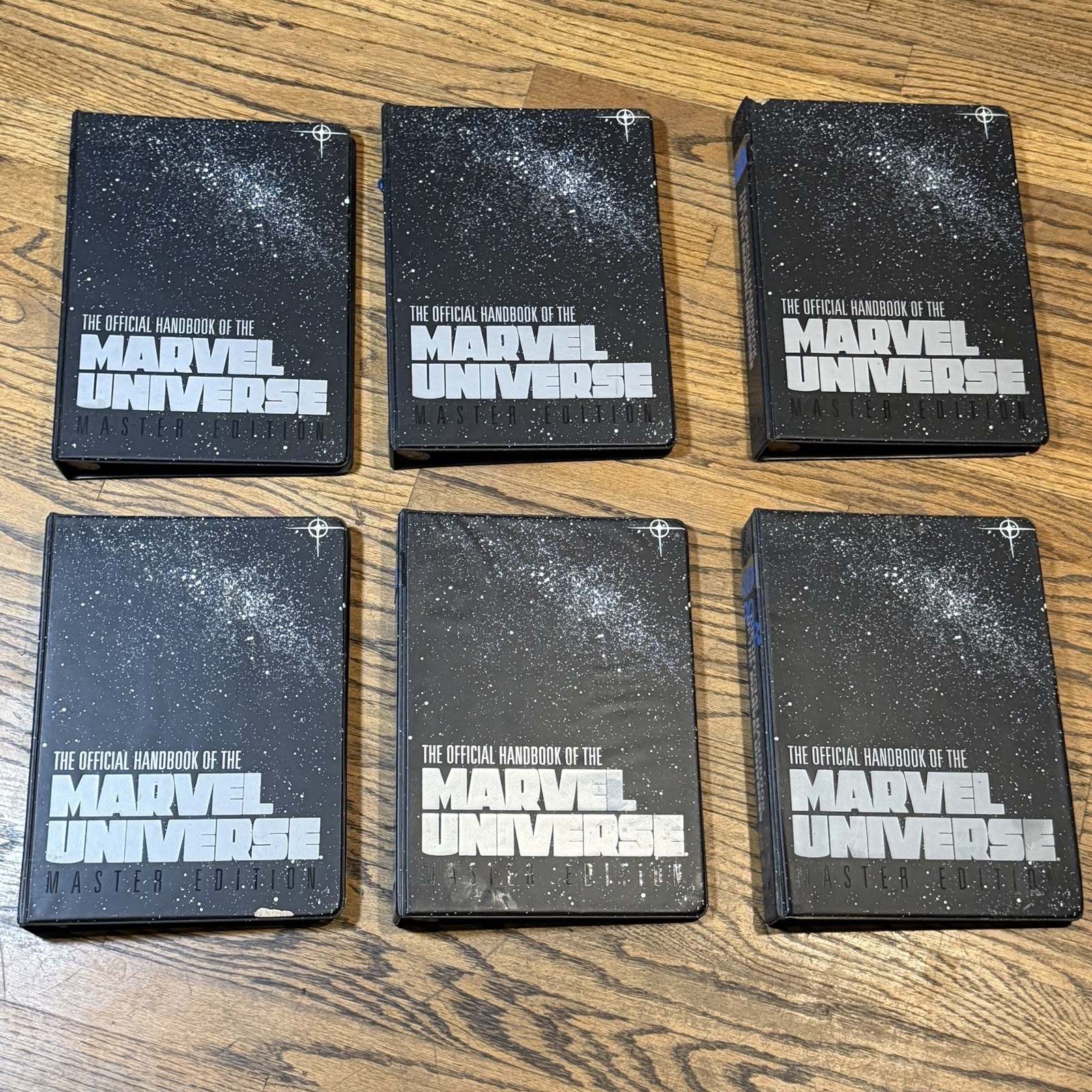 The Official Handbook of the Marvel Universe Master Edition In 6 Binders