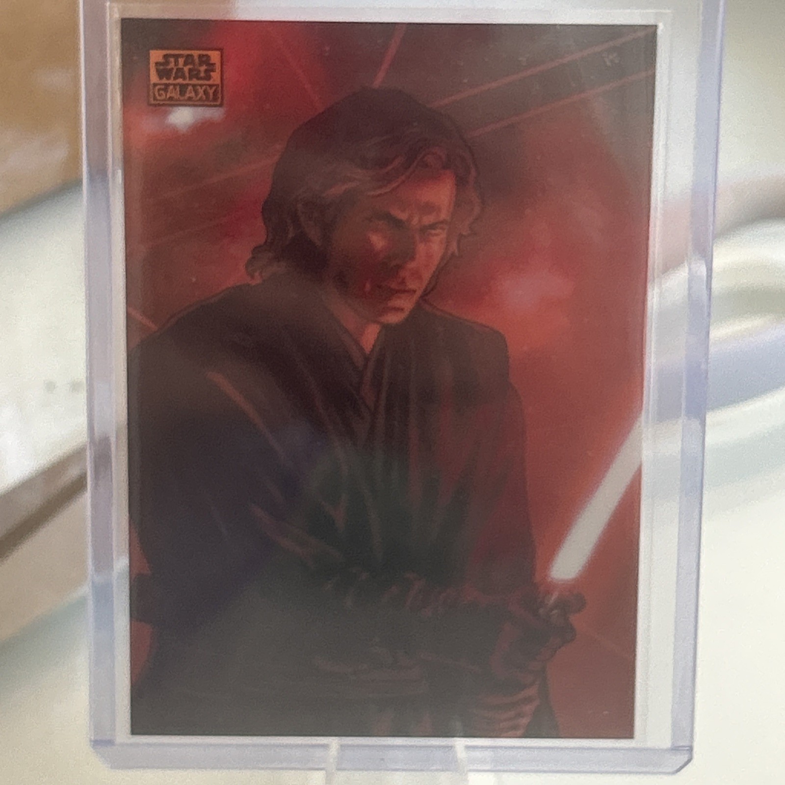 2026 Topps Chrome Star Wars Galaxy Dark Side Anakin Skywalker Orange /25