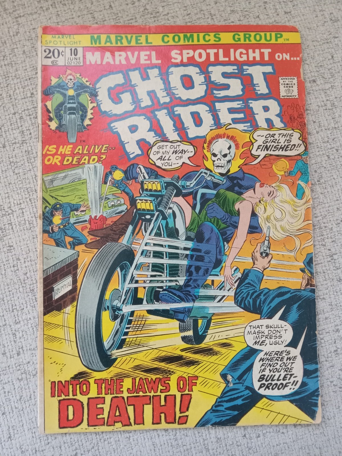 Marvel Spotlight #10 Jun '73 feat Ghost Rider