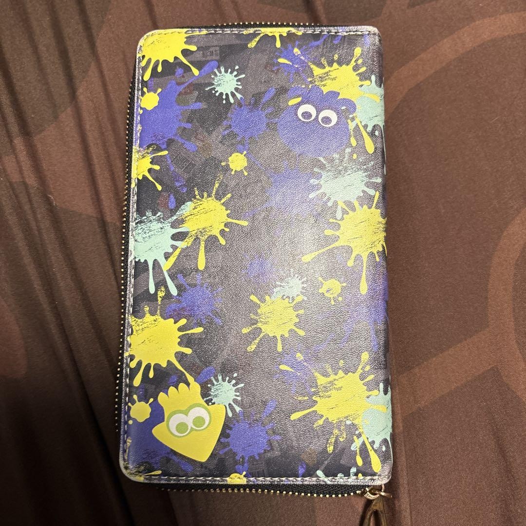 Splatoon Long Wallet Stylish Design for Gamers and Fans of Nintendo Splatoon Long Wallet Stylish Design for Gamers and Fans of Nintendo