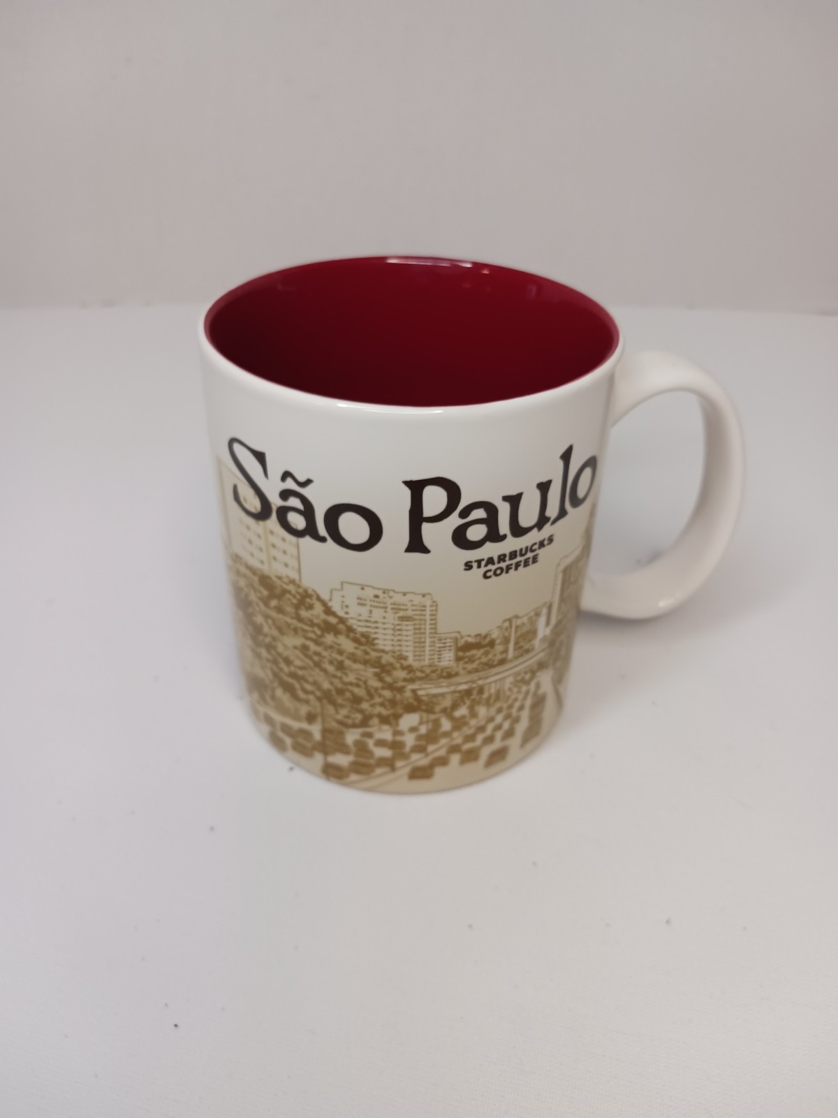 Starbucks Sao São Paulo Collector Series Global Icon Coffee Mug 16 oz 2013