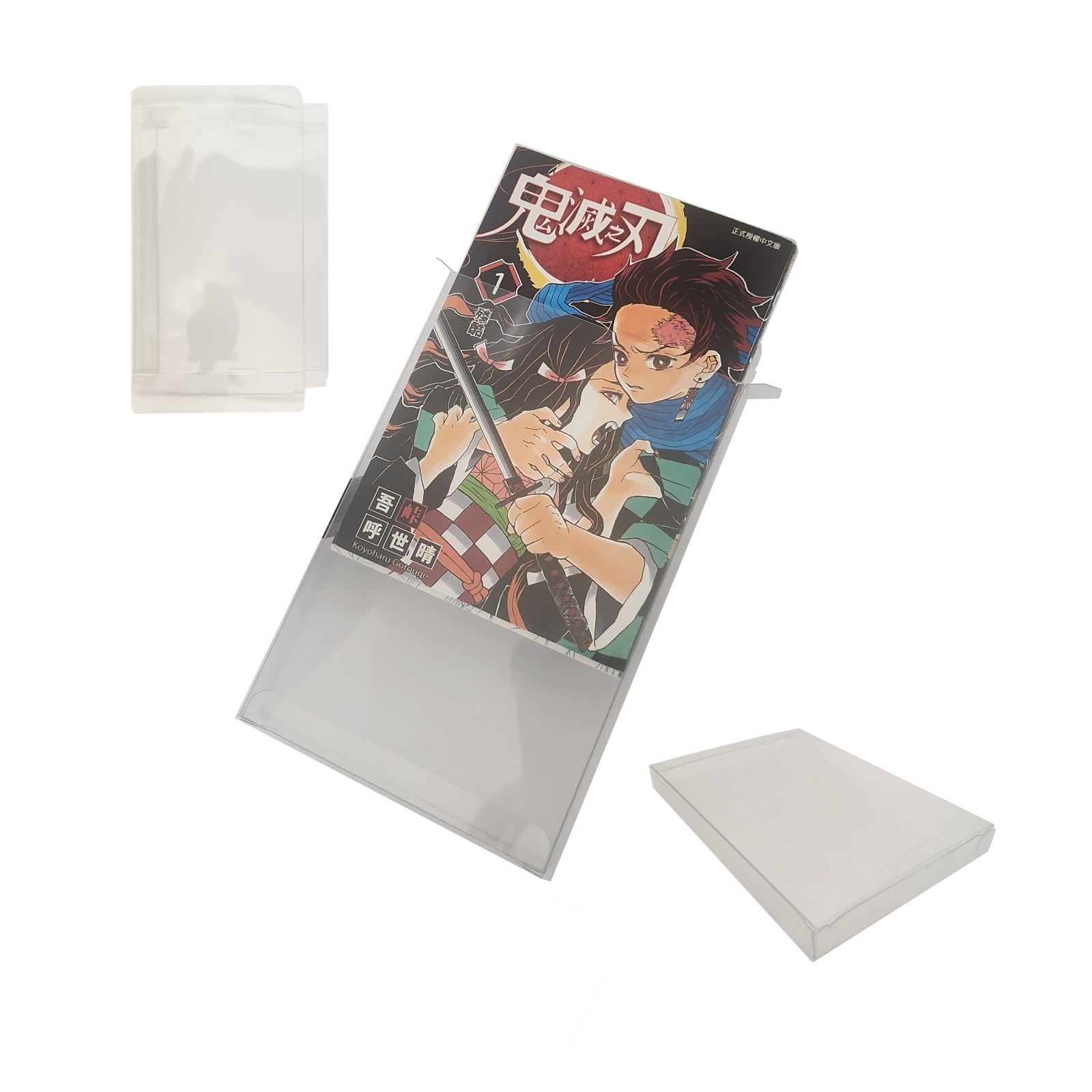 Japanese Language Manga Protector Box - 0.35mm PET Plastic - 15, 30 and 60 Count