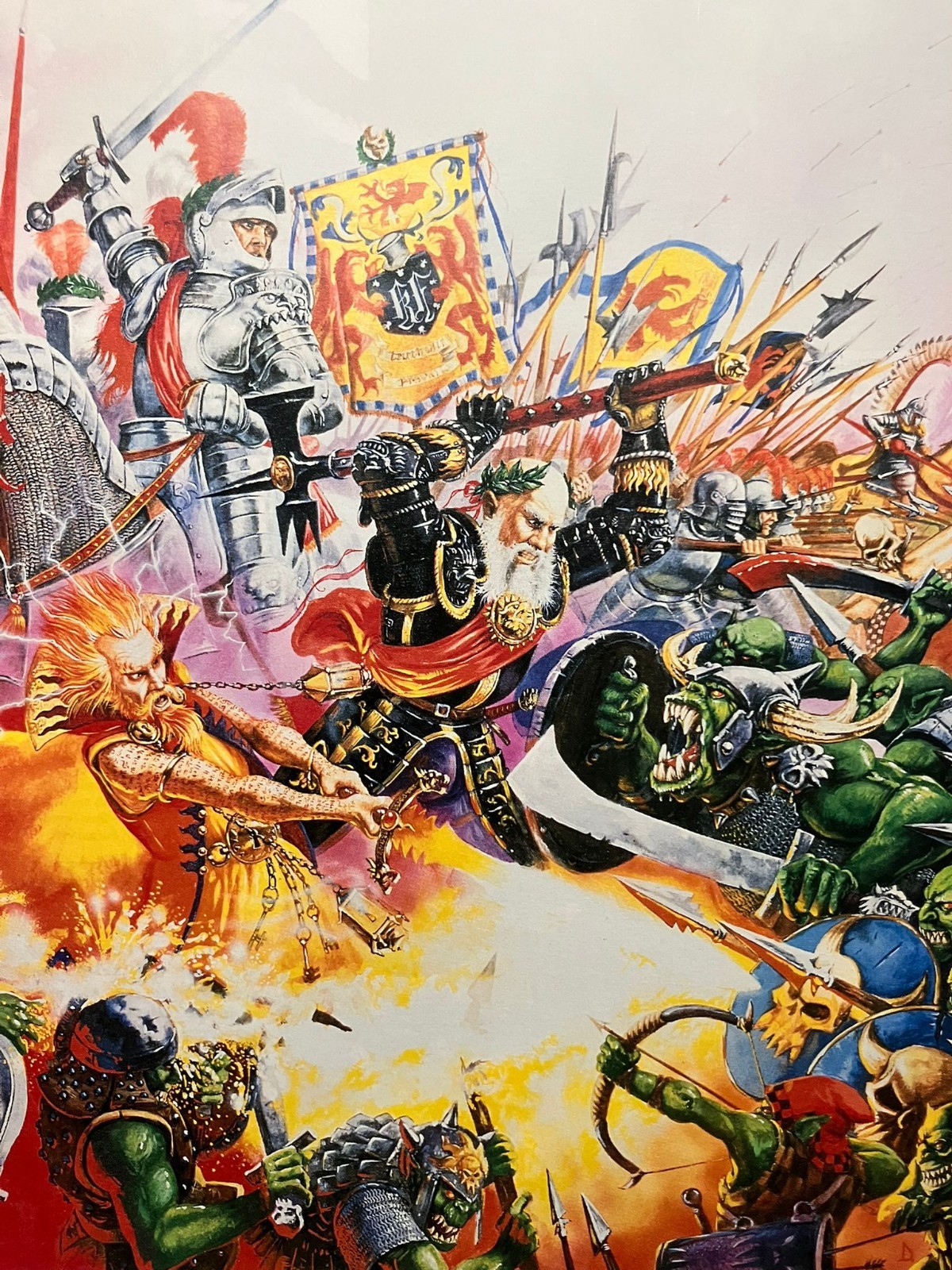 WARHAMMER | The Old World | The Empire Army Book Artwork / 5th Ed. warhammer