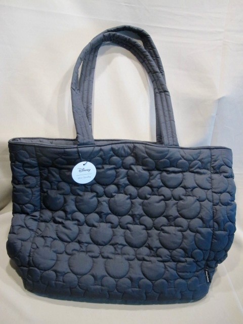 DISNEY VERA BRADLEY MICKEY MOUSE EARS BLACK TOTE BAG-MOONLESS NIGHT-NEW W/TAG