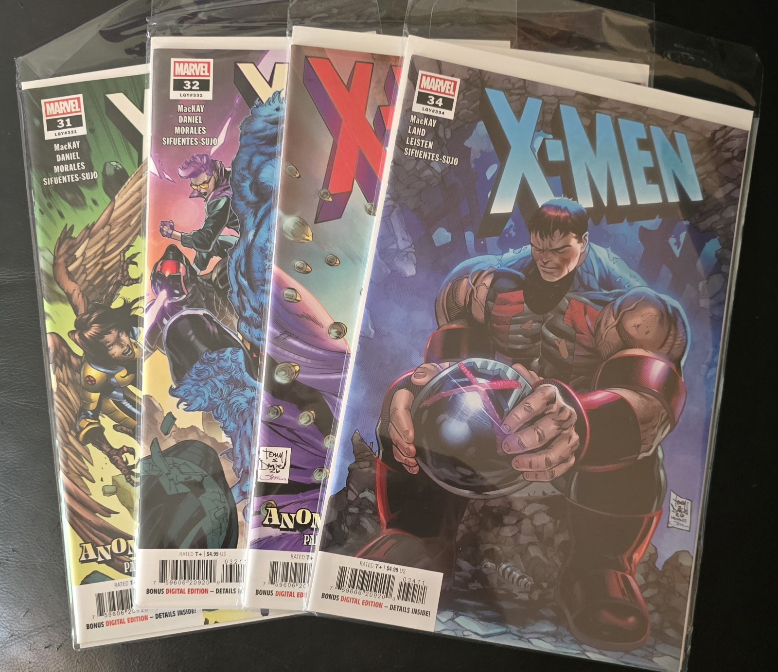 Marvel Comics X-MEN 31 32 33 & 34
