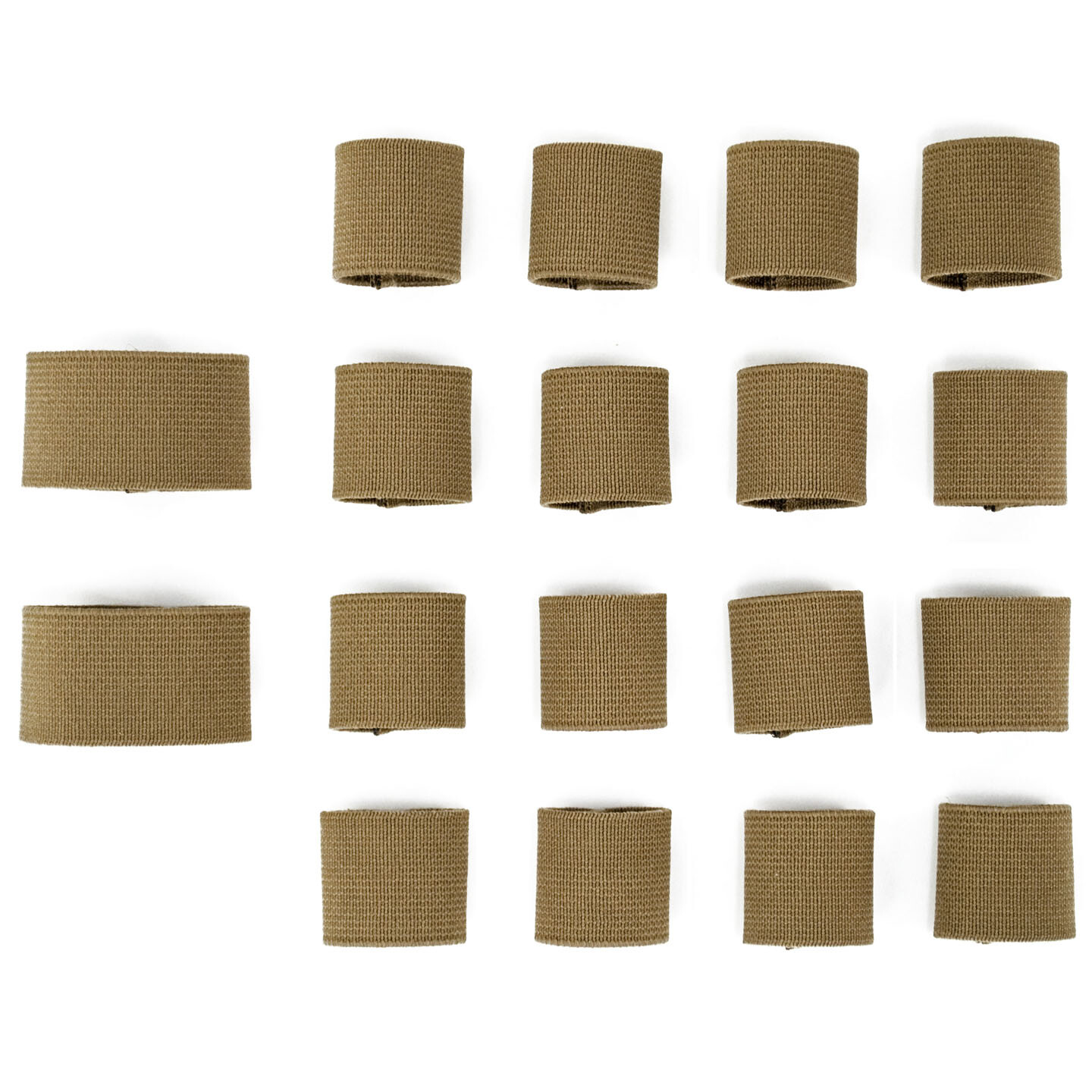 MOLLE II Large Rucksack - Elastic Webbing Strap Keeper Pack - OCP Tan 499