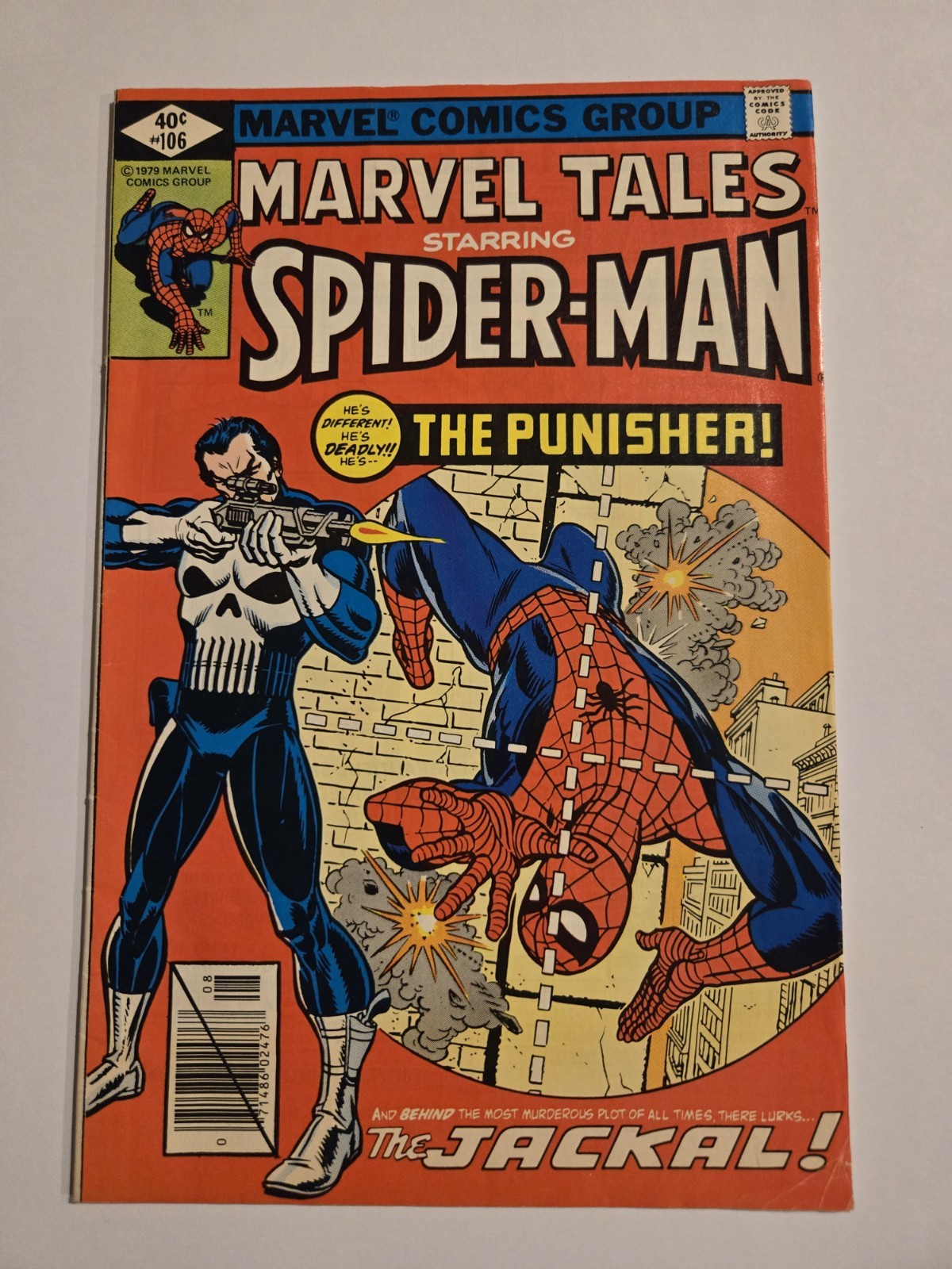 Marvel Tales #106 Marvel 1979 Reprint of 1st Punisher