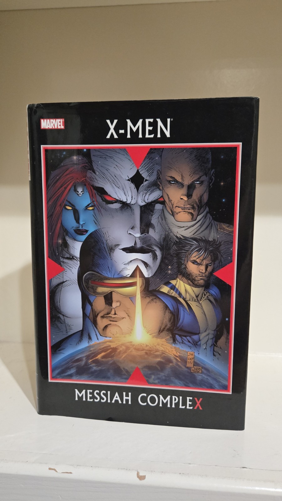 X-Men Messiah Complex Oversized Hardcover 2008 Marvel Comics Out Of Print