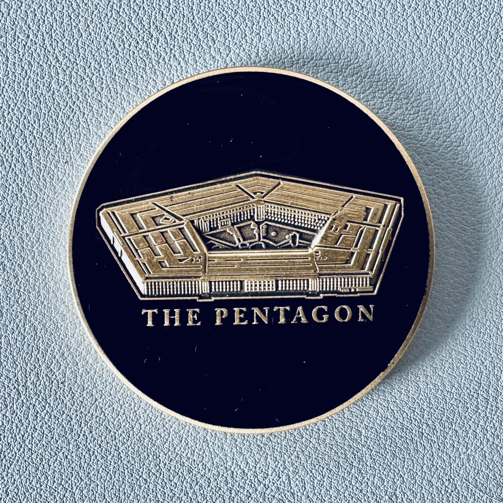 NAVY PENTAGON WASHINGTON D.C. CHALLENGE COIN Department of Defense War 9/11