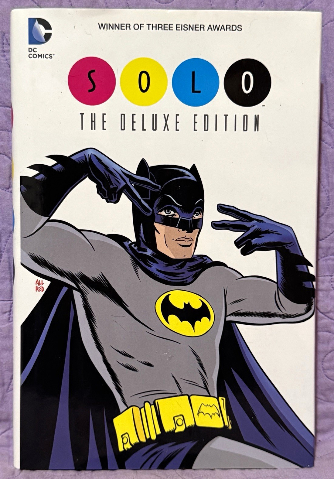 DC Comics Solo: The Deluxe Edition Hardcover Batman Superman Dust Jacket