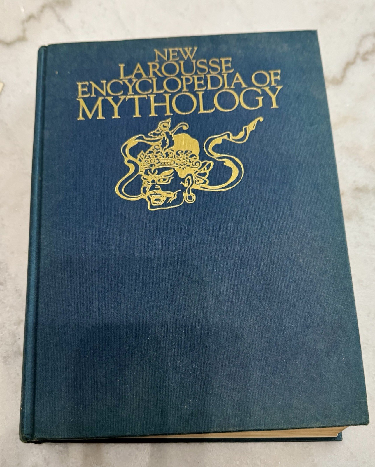 Vintage 1976 New Larousse Encyclopedia of Mythology Hardcover Book