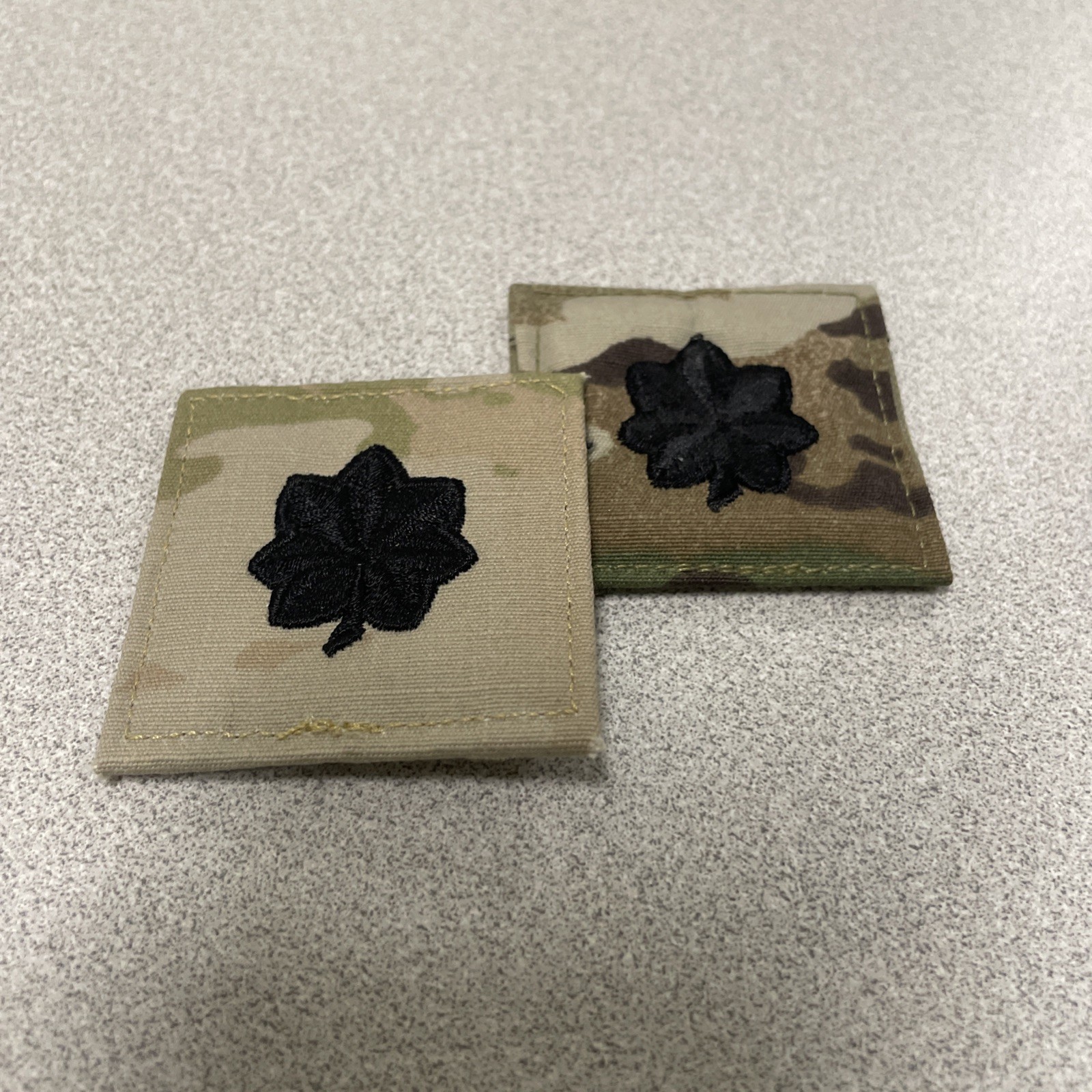 US Army/Air Force LTC/O5 Rank (2) OCP w/ Hook Lieutenant Colonel ACU 7 & 3-Color