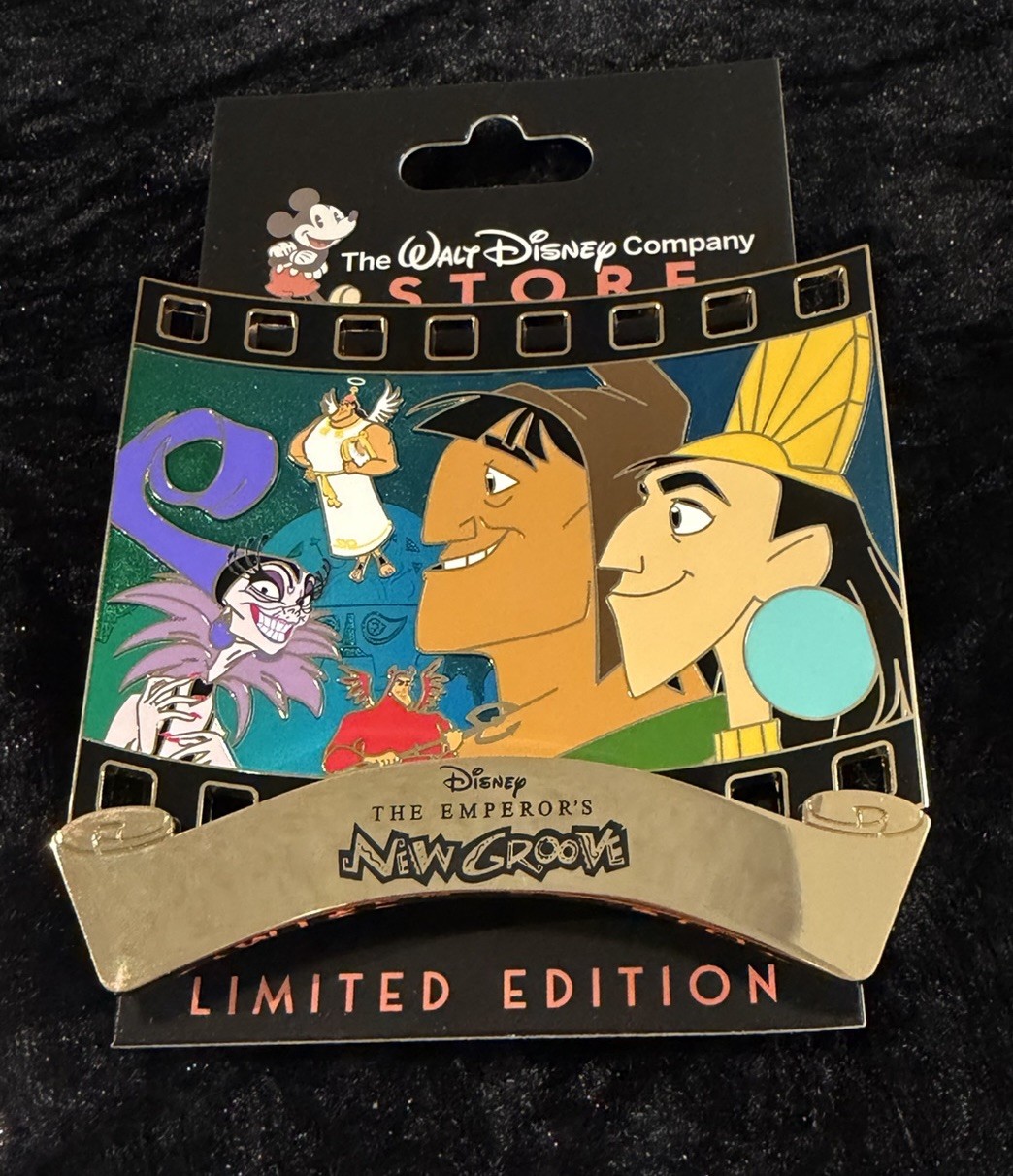 Disney Pin DEC D23 2026 Reel of Magic Jumbo Emperor\'s New Groove LE 500