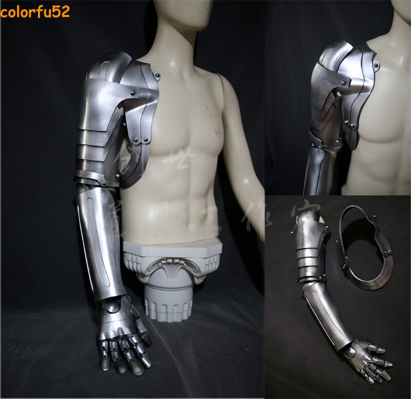 Customized Fullmetal Alchemist Edward Elric Cosplay Arm Armor Props Halloween