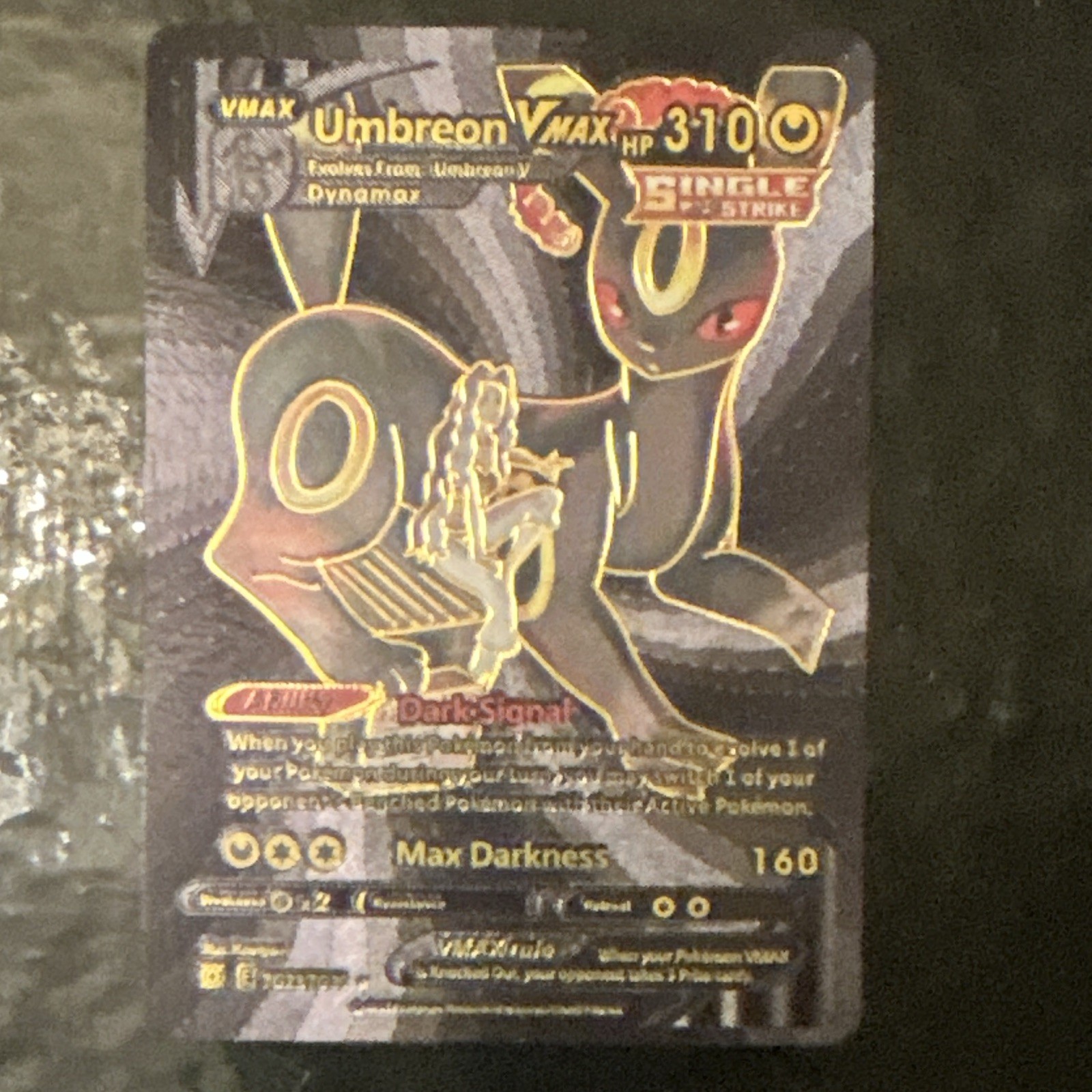 Umbreon Vmax Single Strike Tg23/tg30