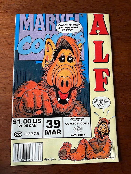 ALF # 39 NM MARVEL COMICS 1991 NEWSSTAND COPY