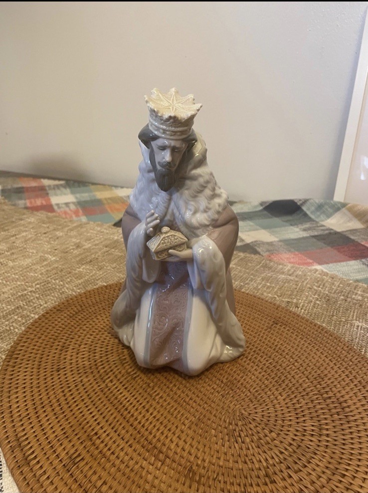 Lladro King Gaspar #5480 Nativity Mint Condition