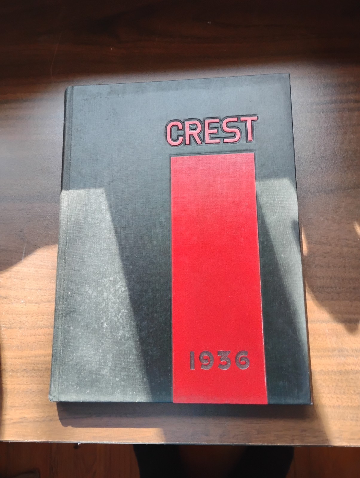 1936 Peoria High School Yearbook, Crest, Peoria IL (Philip Farmer)
