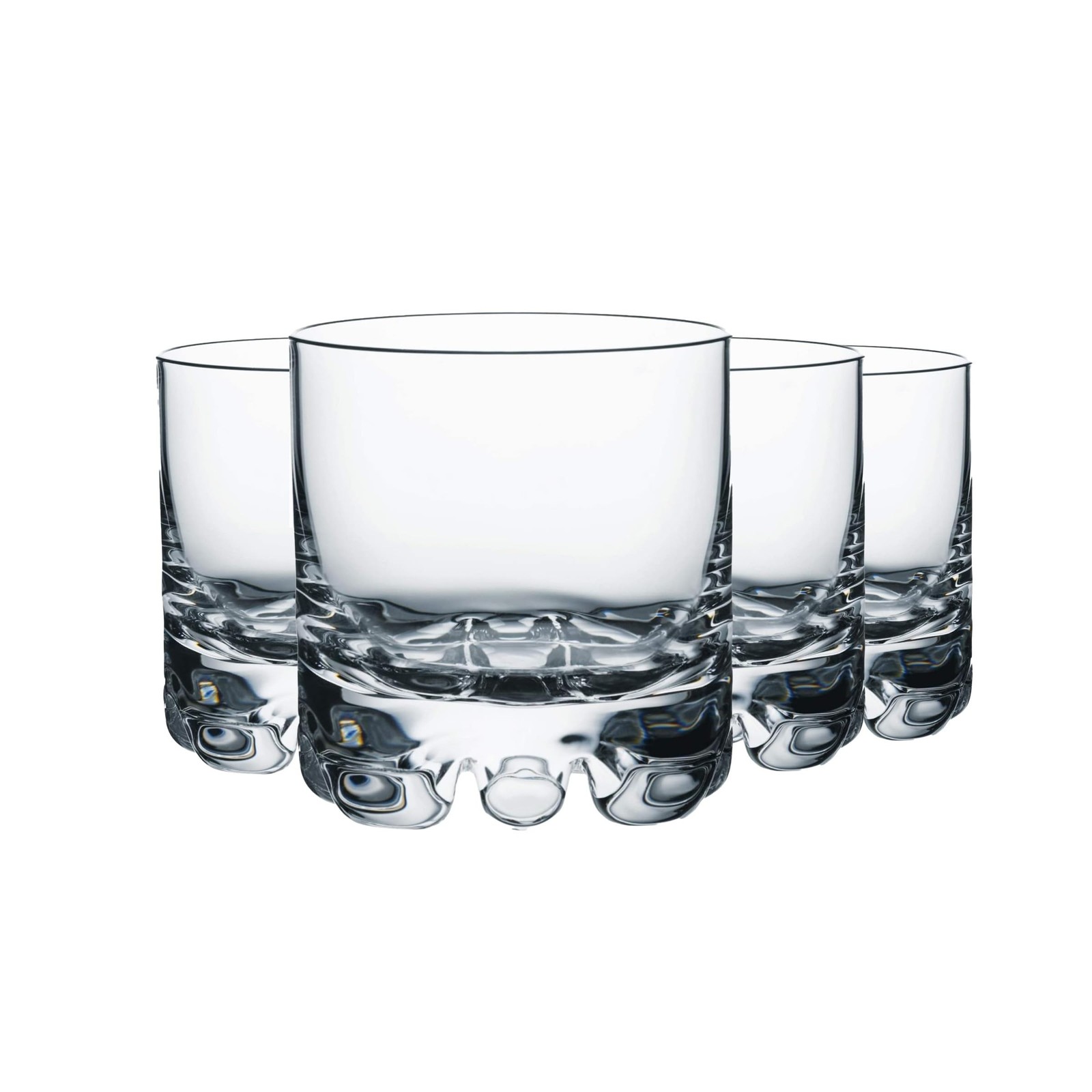 Orrefors Erik Double Old Fashioned Glasses (Set of 4) - 12 Fl. Oz., Minimalis...