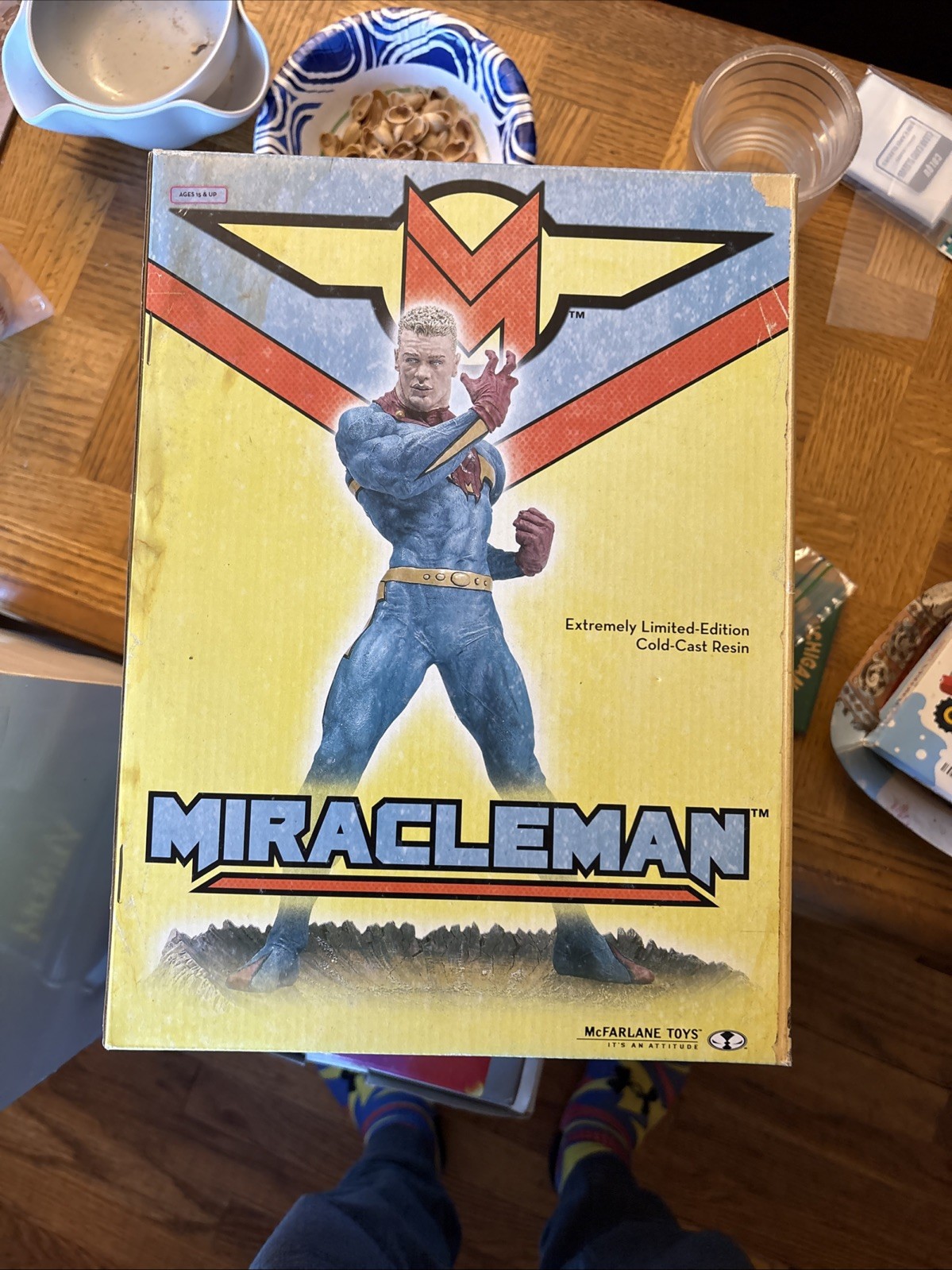 Miracleman Extremely LE Cold Cast Resin Statue McFarlane Toys NSIB