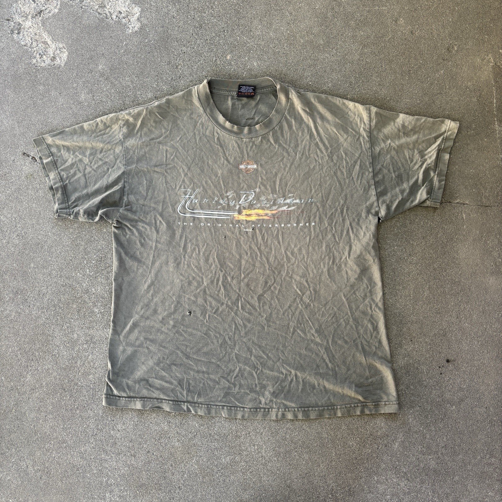 *ULTRA-RARE* Harley Davidson 2002  100%Cotton T-Shirt (pricing Ref. Inc)