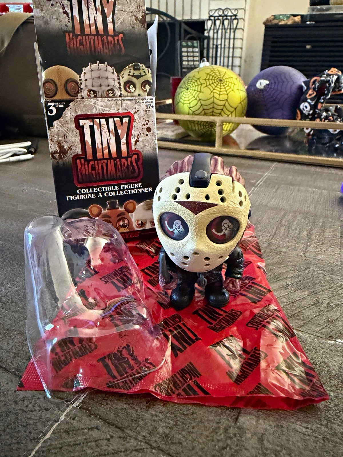 Tiny Nightmares Series 3 Jason Voorhees Blind box opened MPN 10367F01