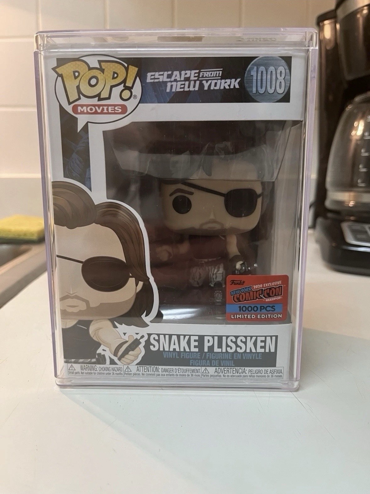 Funko Pop Vinyl: Snake Plissken #1008 New York Comic