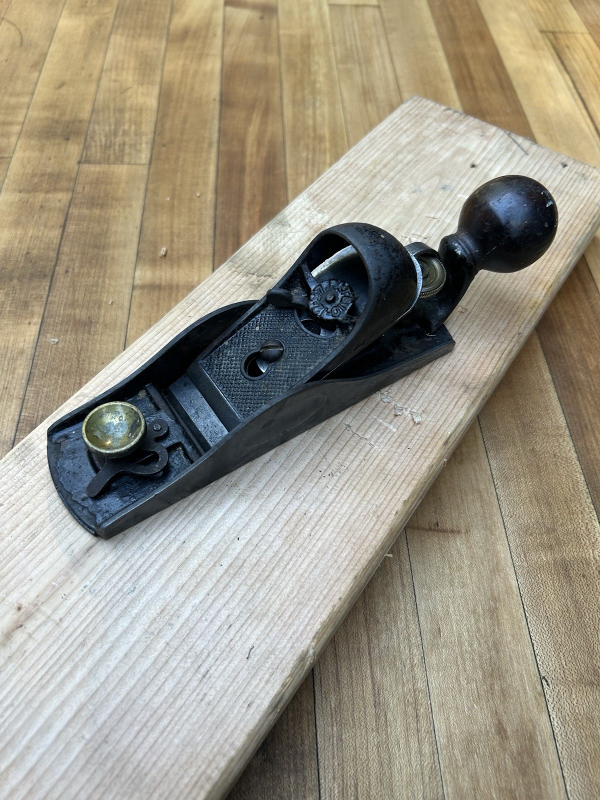 STANLEY No. 15 1/2 Tail Handle Block Plane, SEE PHOTOS.