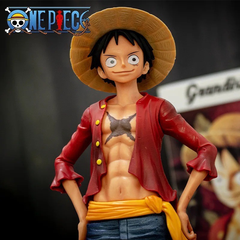 One Piece Luffy 28cm Figure Bandai Face-Changing Anime
