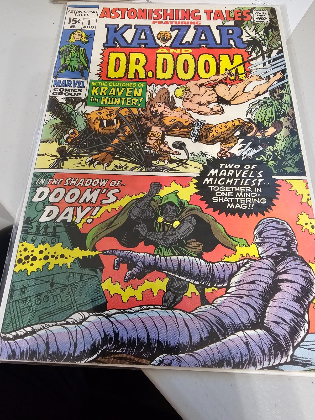 Astonishing Tales #1 (Marvel Comics 1970)