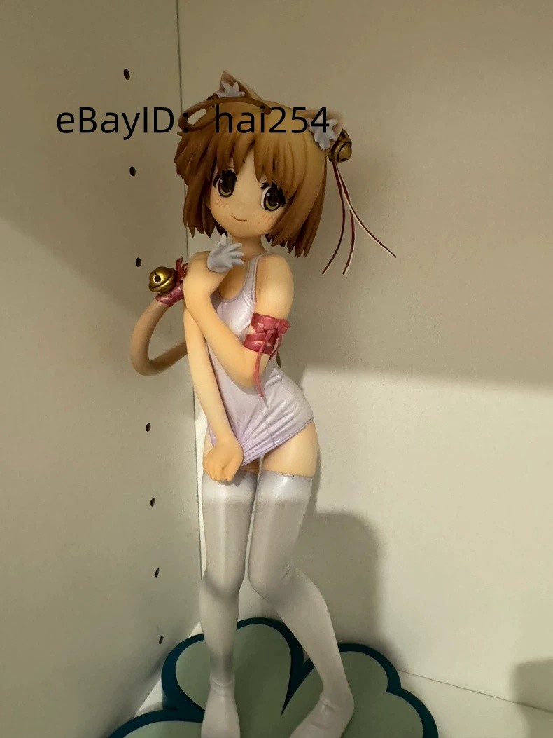 RARE Kotobukiya 1/6 Nono Nekomiya Cat Ear White Swimsuit Figure 2008 OOP