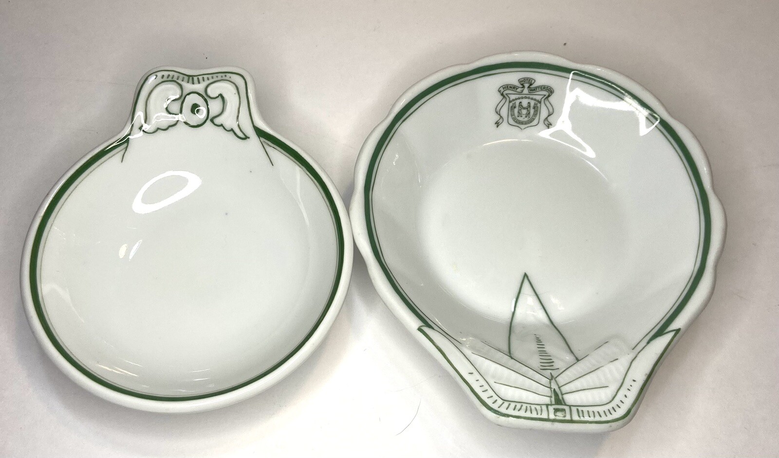 Vintage Henry Watterson Hotel Restaurant Ware 2 Bowls- Louisville, Ky EUC