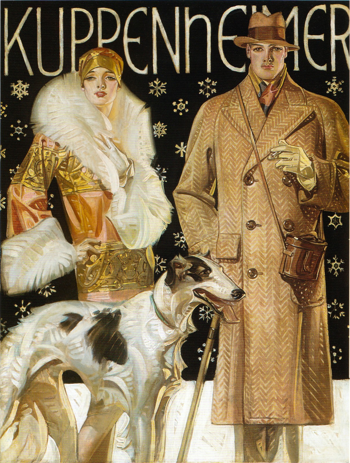 🎩 J.C Leyendecker Vintage Style Poster c1920s - 24x36”