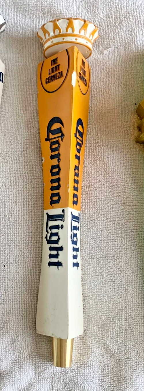 CORONA LIGHT CERVEZA BEER TAP HANDLE RARE 13