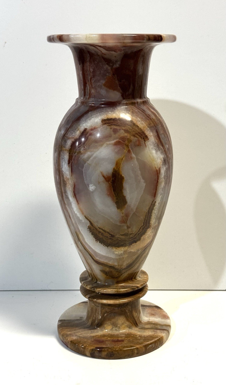 Vintage Large Onyx Marble Vase