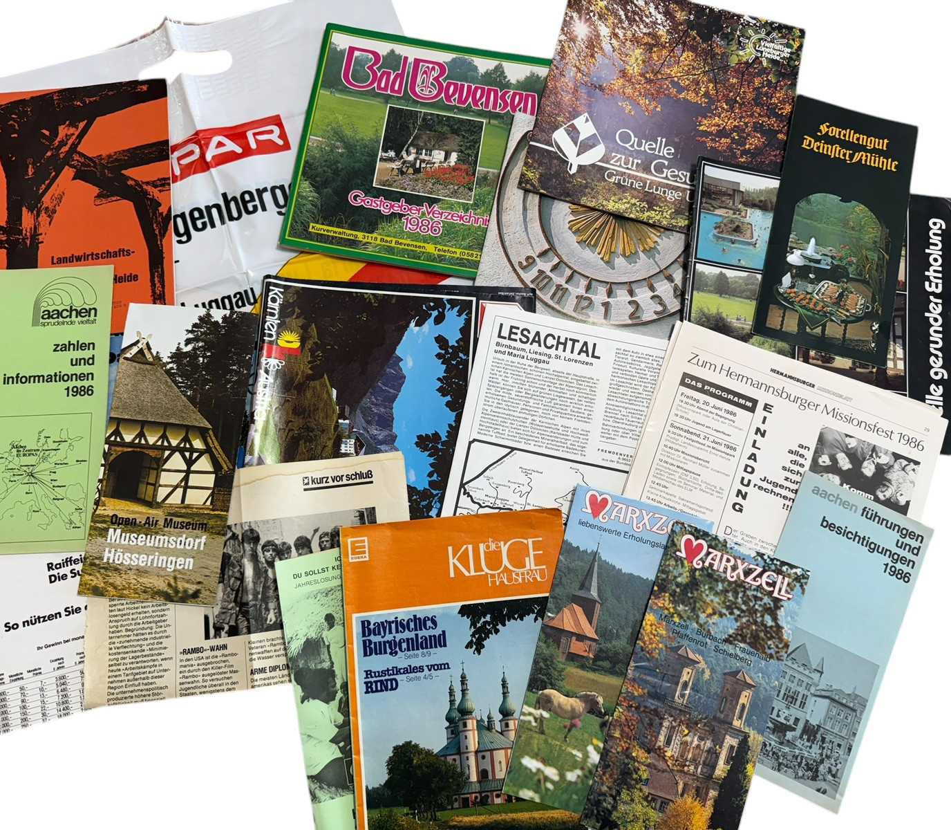 Vintage German brochure & More