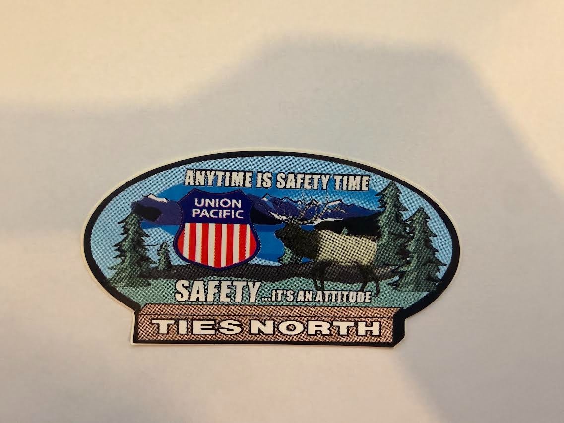 Union Pacific Railroad Sticker