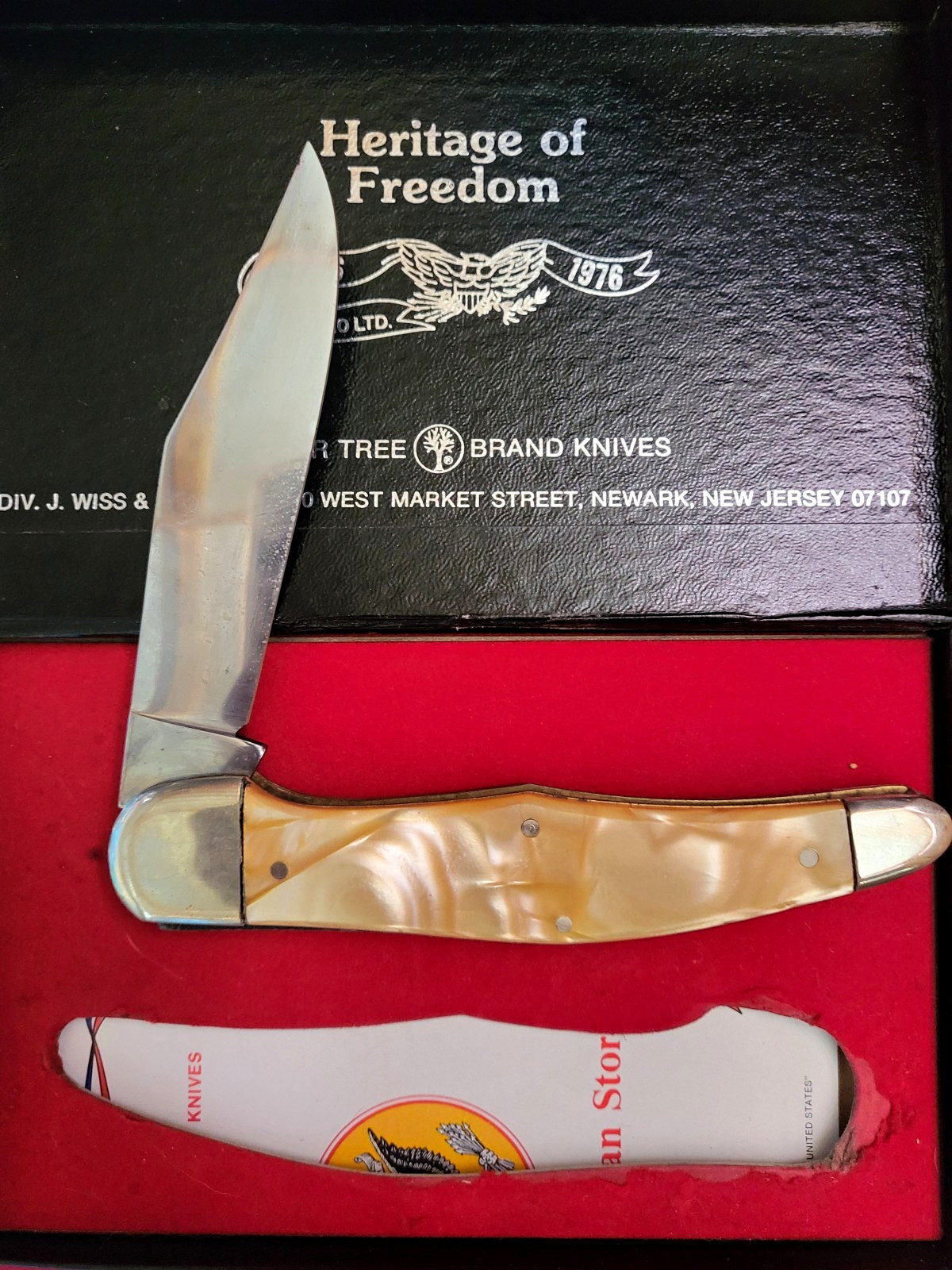 Böker Tree Brand Heritage of Freedom 1976 Slipjoint Clip Point Pocketknife