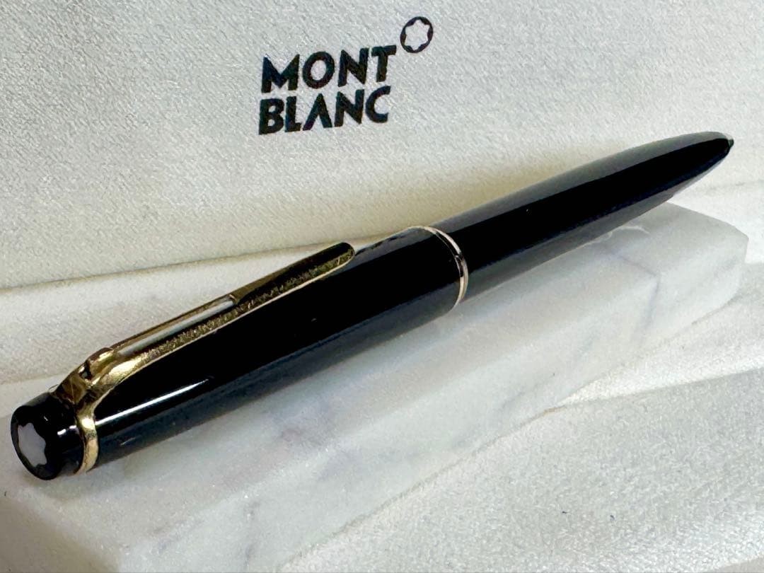 Vintage 1960s Montblanc #38 Ballpoint Pen Black pen only Germany Rare Excellent