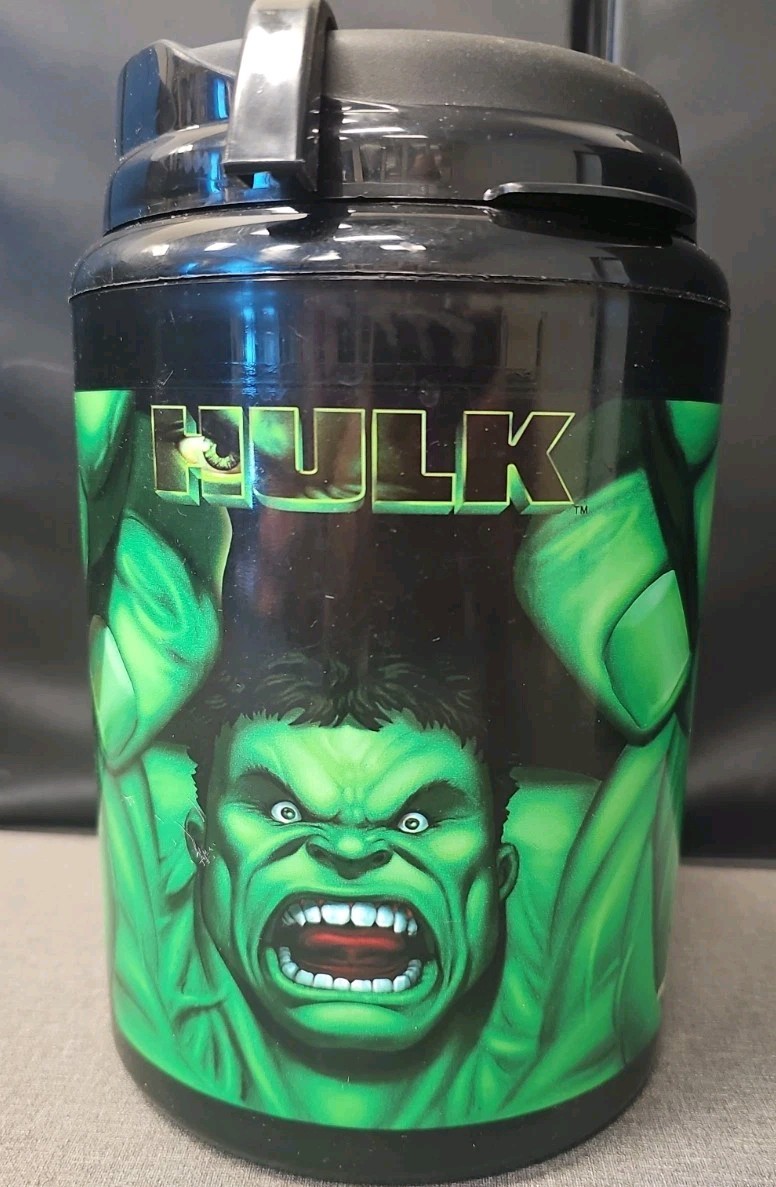Vintage Incredible Hulk 7/11 Movie 2003 Big Gulp 52oz Marvel  Mug Insulated RARE