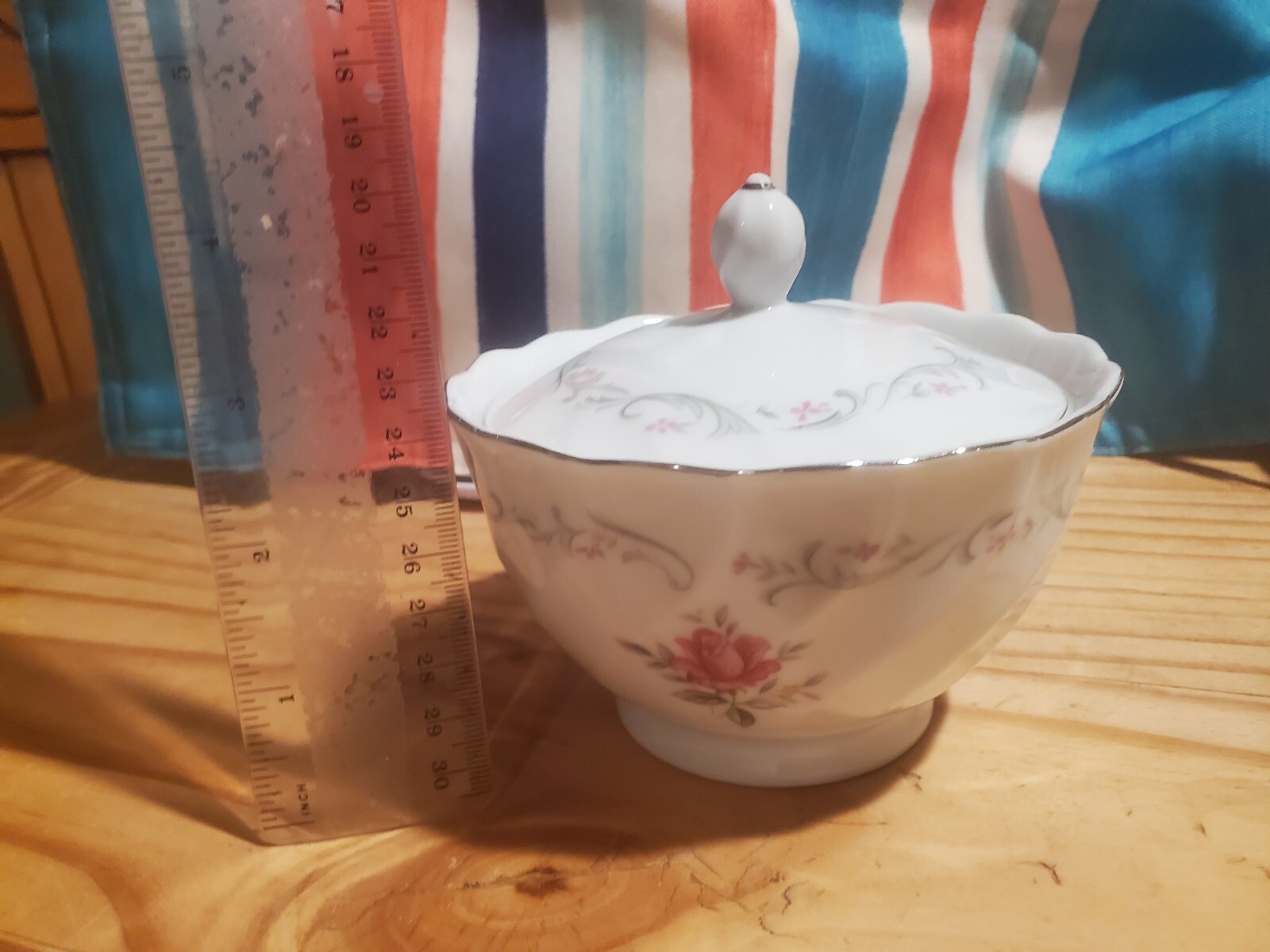 Beatiful Vintage  Royal Swir  Sugar Bowl Fine China