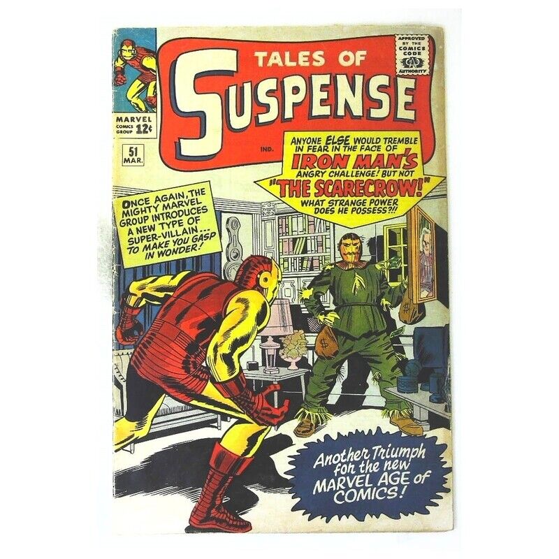 Tales of Suspense (1959 series) #51 in VG minus condition. Marvel comics [h}