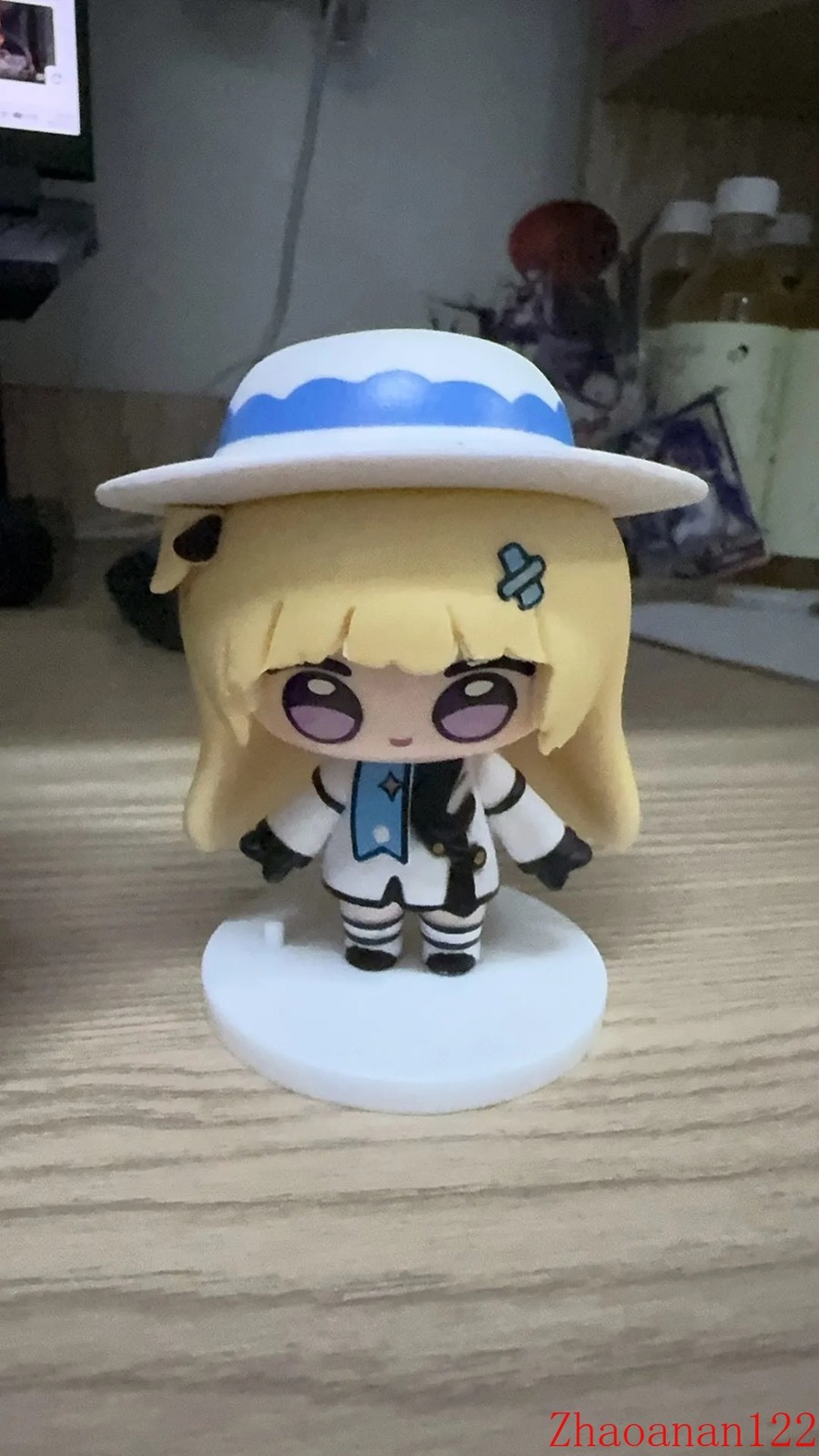 8cm Anime Wuthering Waves Phoebe Stand PVC Figure Collectible Model Statue Toy