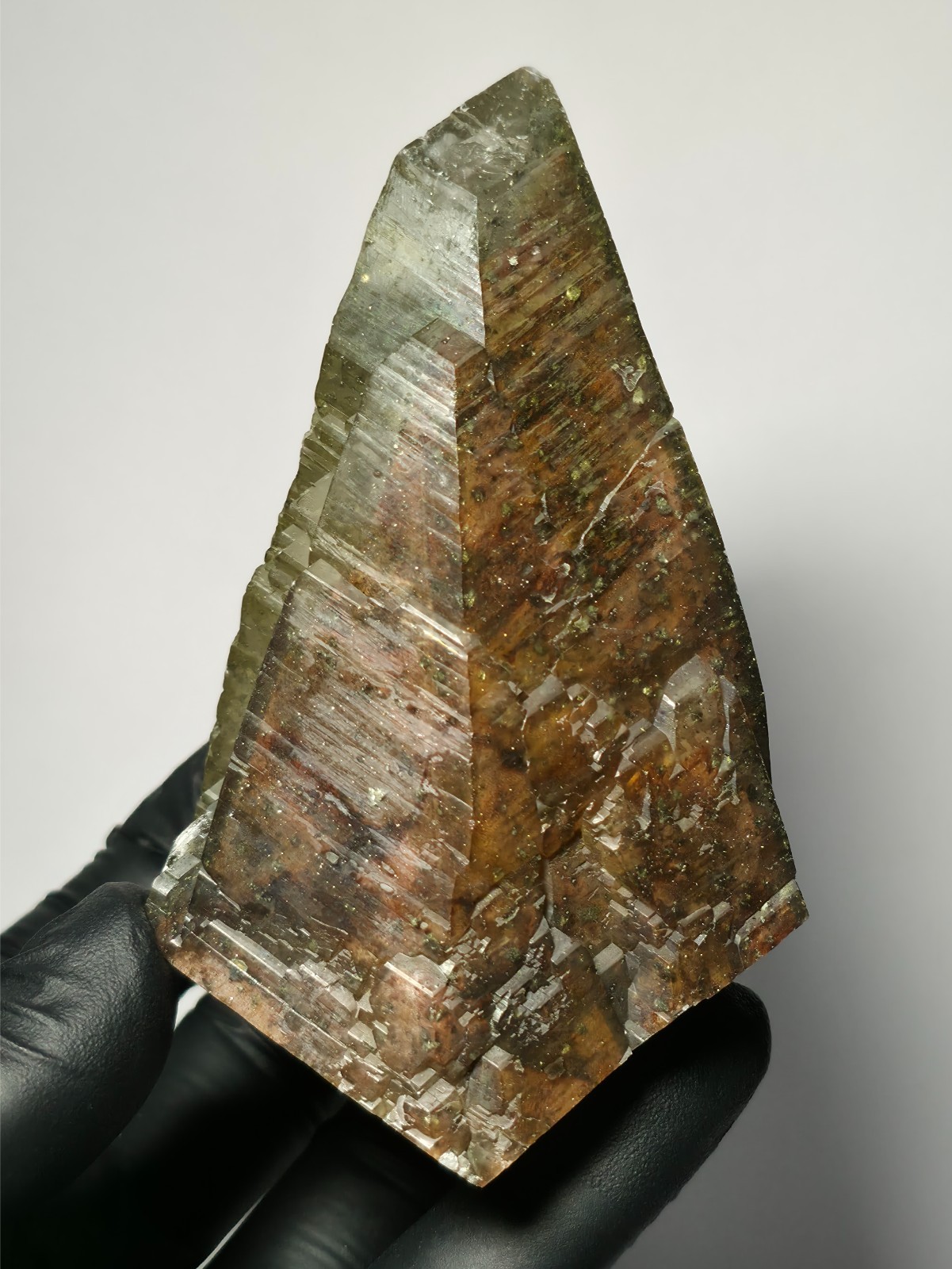 Calcite Scalenohedral High grade Large, Pyrite & Hematite, Daye Hubei, China