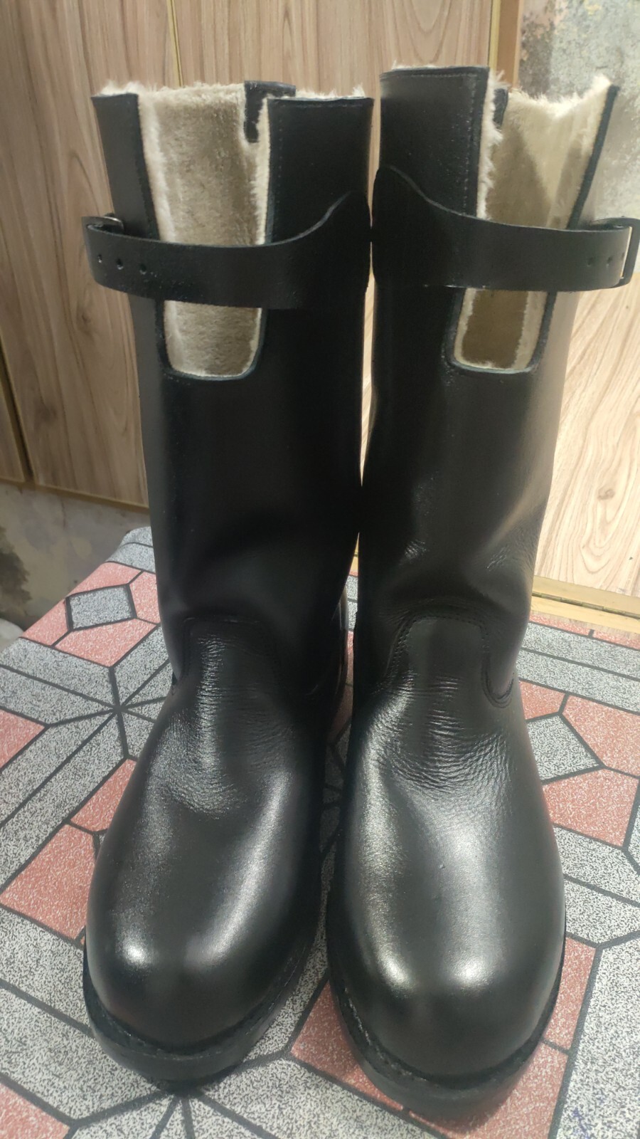 WW2 RAF 1936 Pattern Leather Flying Boots REPRO HANDMADE BOOT SIZE 6 TO 15