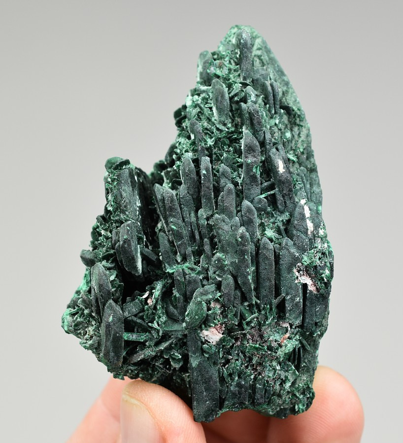 Malachite after Azurite - Shaba Province, DR Congo