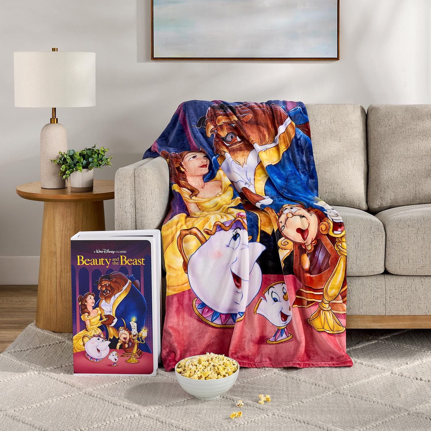 Disney Classic VHS Boxed Silk Touch Throw Blanket 50